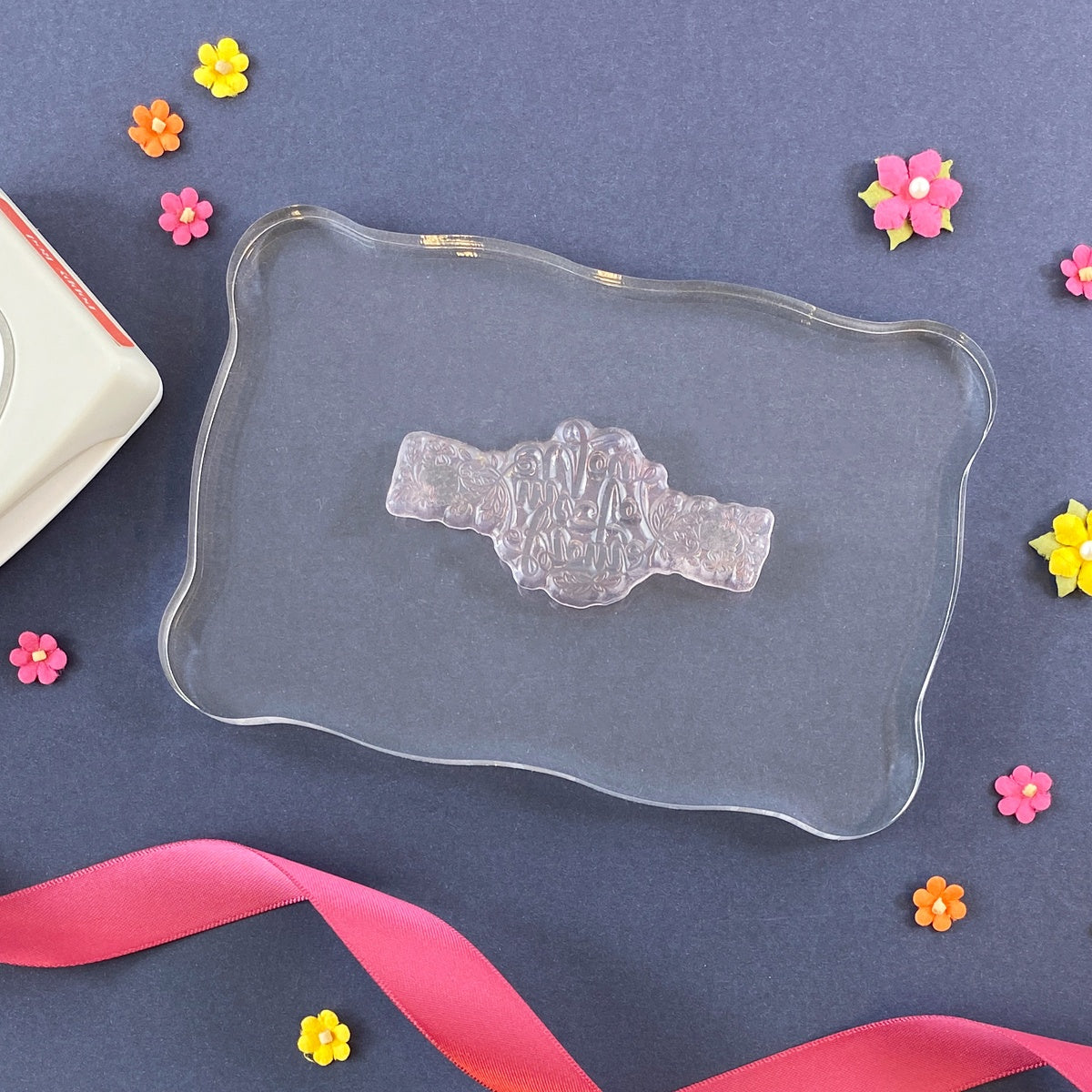 Tonic Studios Acrylic Stamping Block 4"X6"