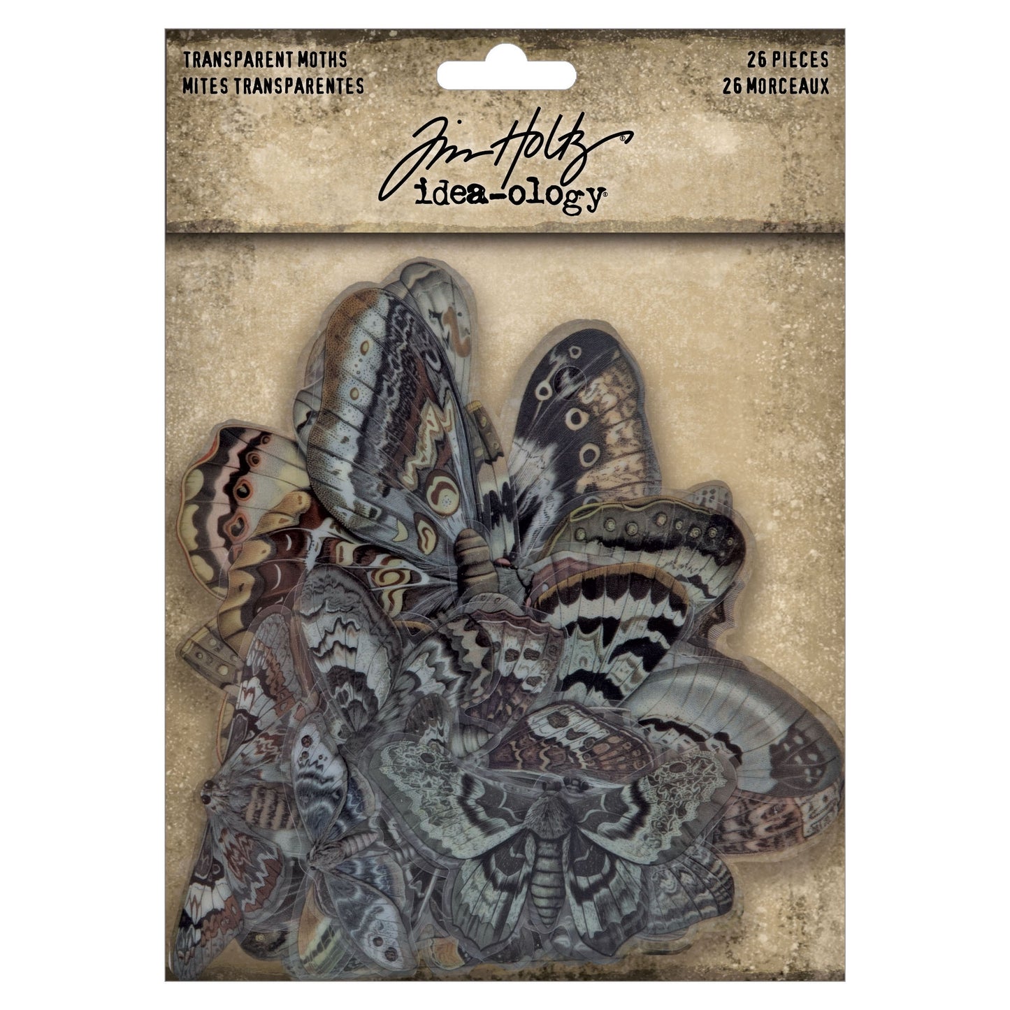 Tim Holtz Idea-ology Transparencies Moths