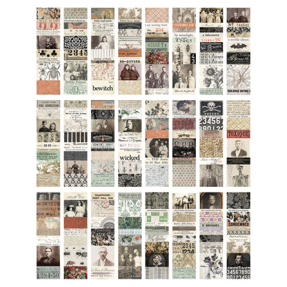 Tim Holtz Idea-ology Collage Strips Large Halloween 2024 TH94394