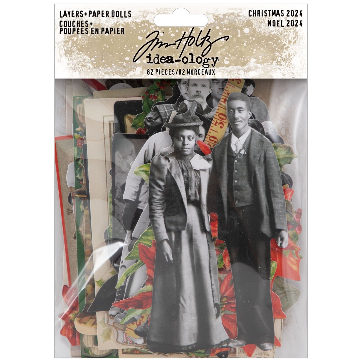 Tim Holtz Idea-ology Christmas 2024 Layers + Paper Dolls