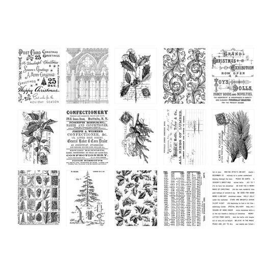 Tim Holtz Idea-ology Christmas Collage Paper