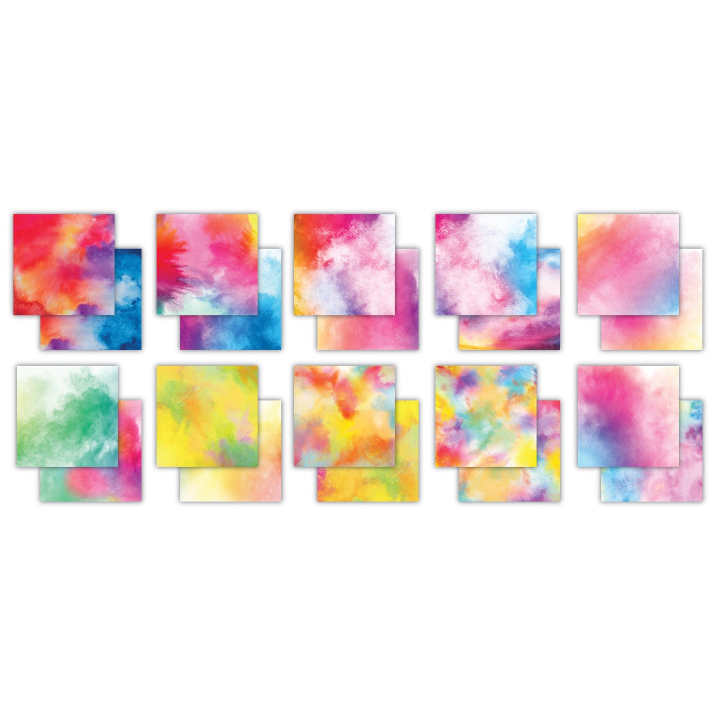 Craft Consortium Double-Sided Paper Pad 6"X6" Pigment Infusions