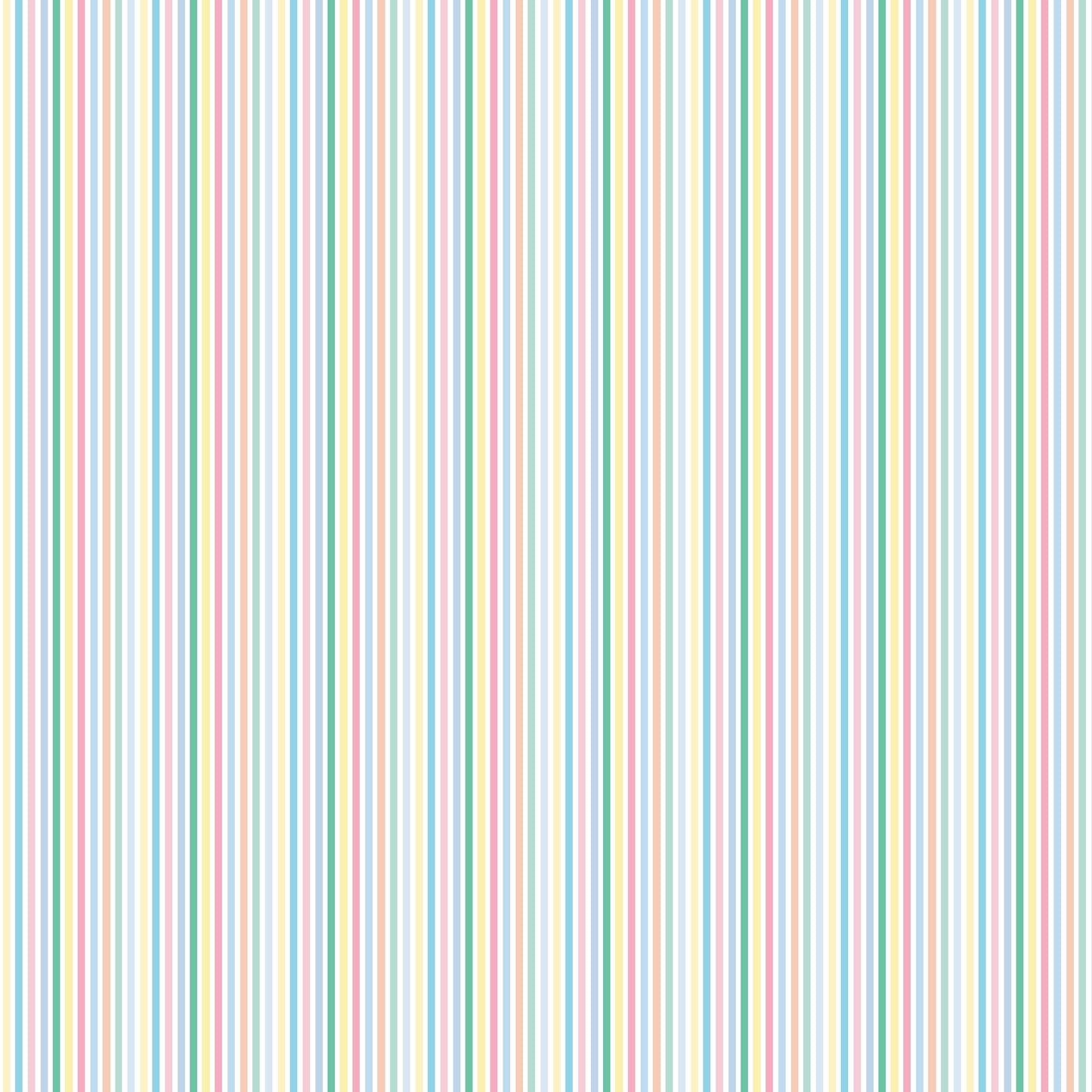 Everett Rd. Springtime Paper Pack 6"X6" Stripes