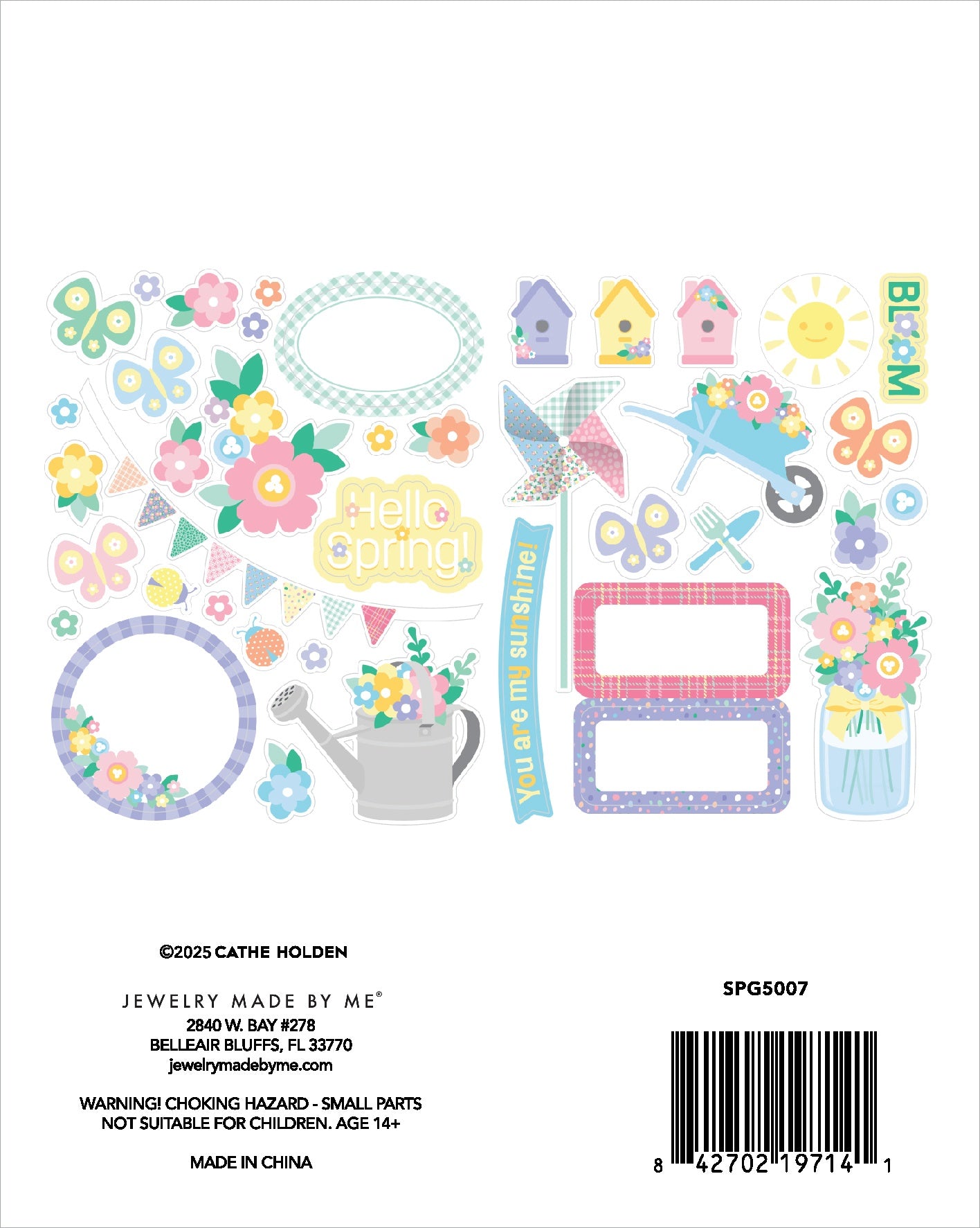 Everett Rd. Springtime Sticker Sheets