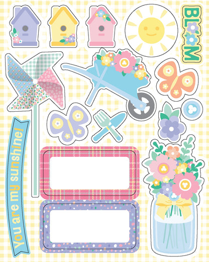 Everett Rd. Springtime Sticker Sheets