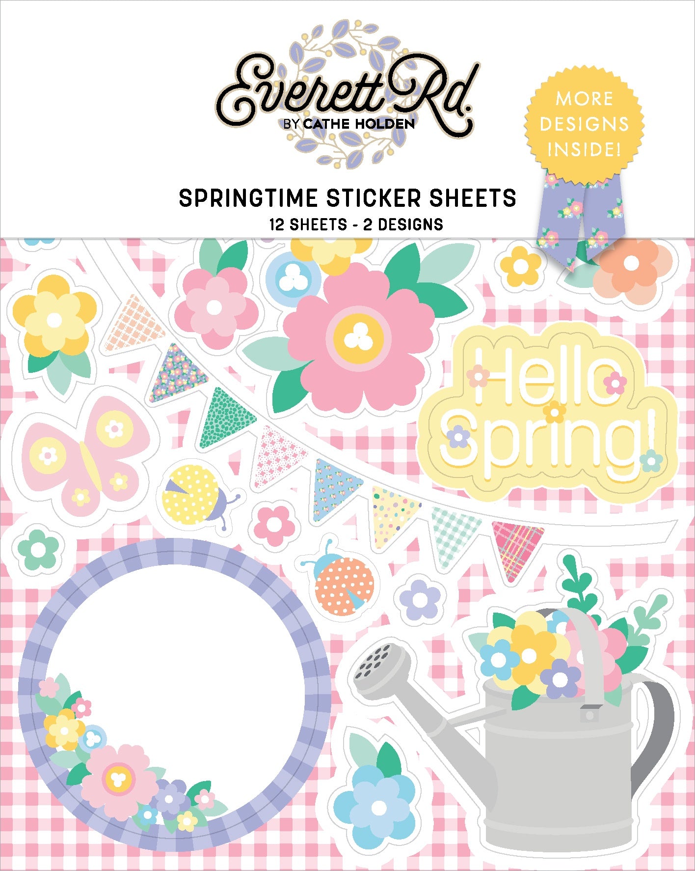 Everett Rd. Springtime Sticker Sheets