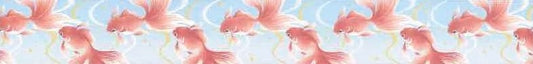 Aitoh Japanese Washi Tape 1"X16.4' Red And White Goldfish