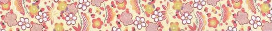 Aitoh Japanese Washi Tape 1"X16.4' Pine, Bamboo, Plum