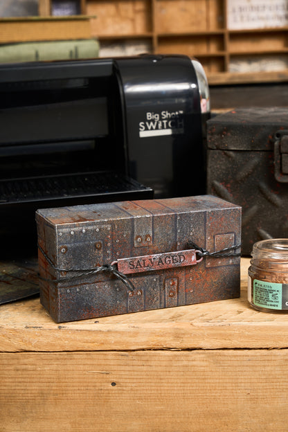 Sizzix 3D Texture Fades Embossing Folder A5 by Tim Holtz - Foundry