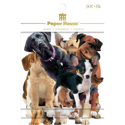Paper House Self-Adhesive Die-Cuts Dogs