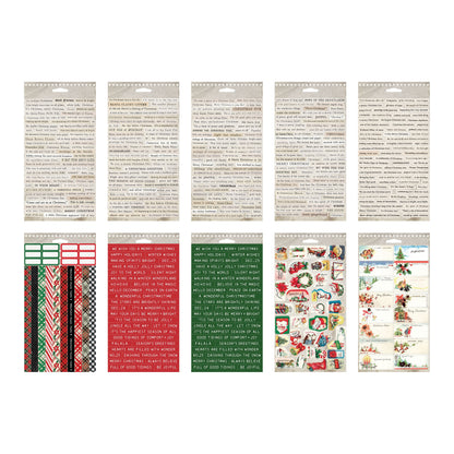 Tim Holtz Christmas Idea-ology Sticker Book TH94451