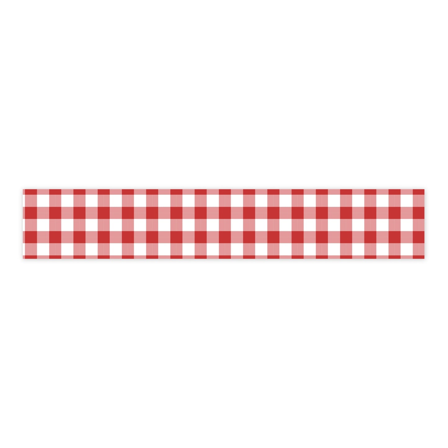 Echo Park Paper Washi Tape Red Dashed Gingham
