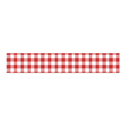 Echo Park Paper Washi Tape Red Dashed Gingham