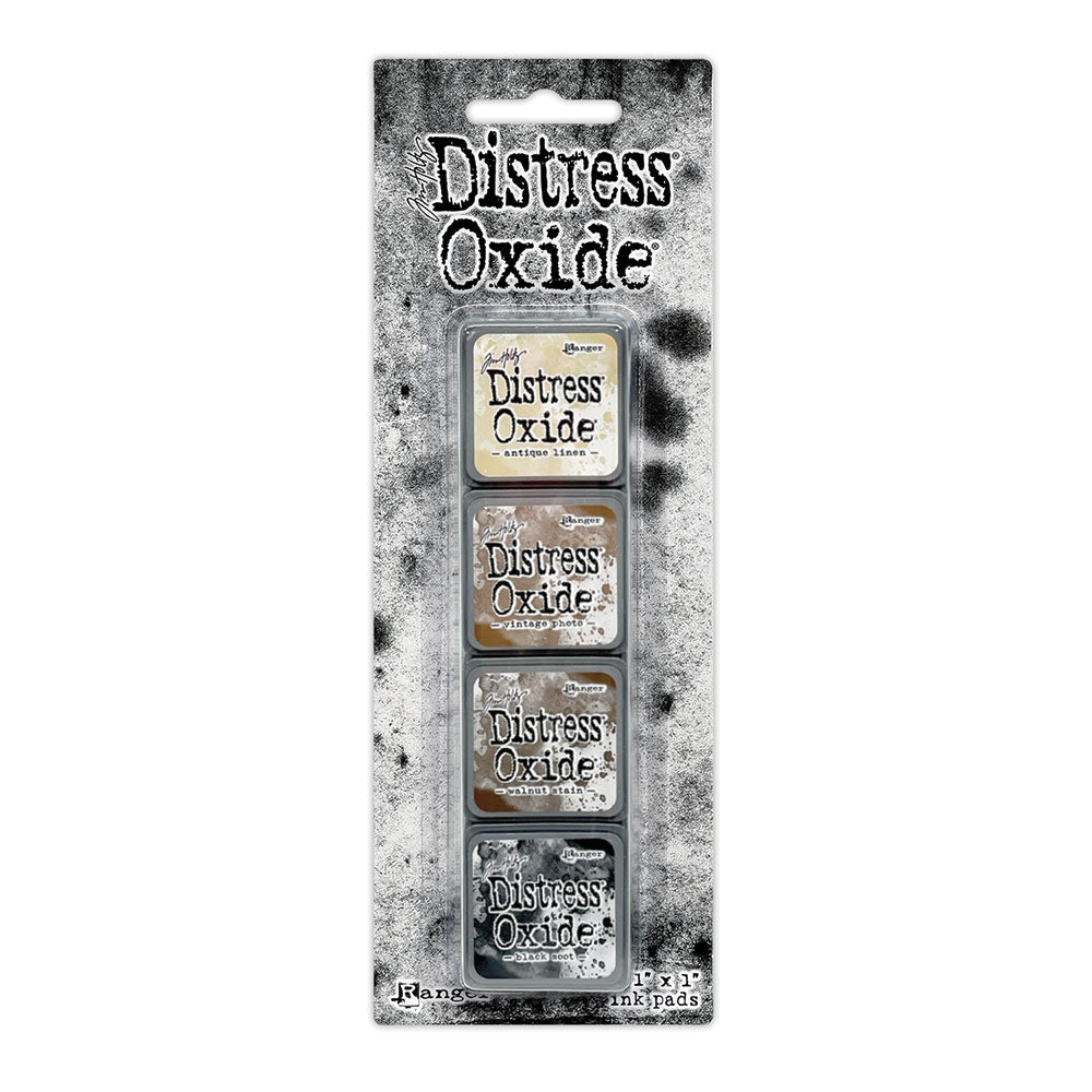 Tim Holtz Distress Mini Oxide Ink Pads 4/Pkg Kit #6