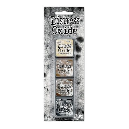 Tim Holtz Distress Mini Oxide Ink Pads 4/Pkg Kit #6