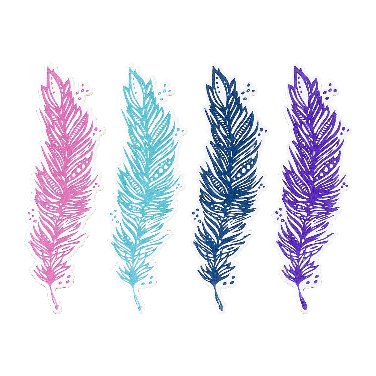 Spellbinders BetterPress Ink Mini Set 4/Pkg By Dina Wakley Happy