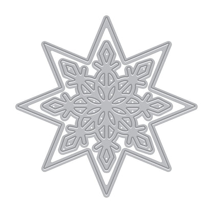 Hero Arts Etched Dies Snowflake Star DF257