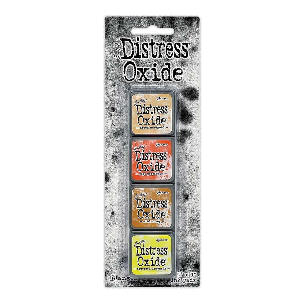 Tim Holtz Distress Mini Oxide Ink Pads 4/Pkg Kit #8