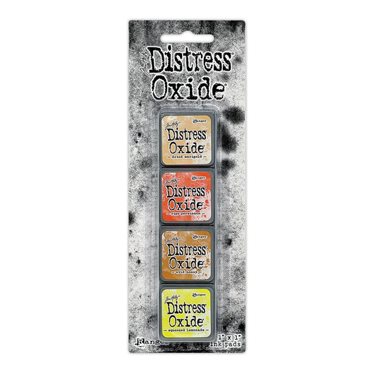 Tim Holtz Distress Mini Oxide Ink Pads 4/Pkg Kit #8