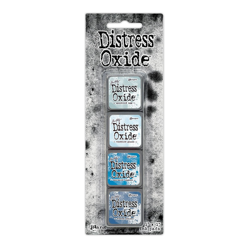 Tim Holtz Distress Mini Oxide Ink Pads 4/Pkg Kit #10