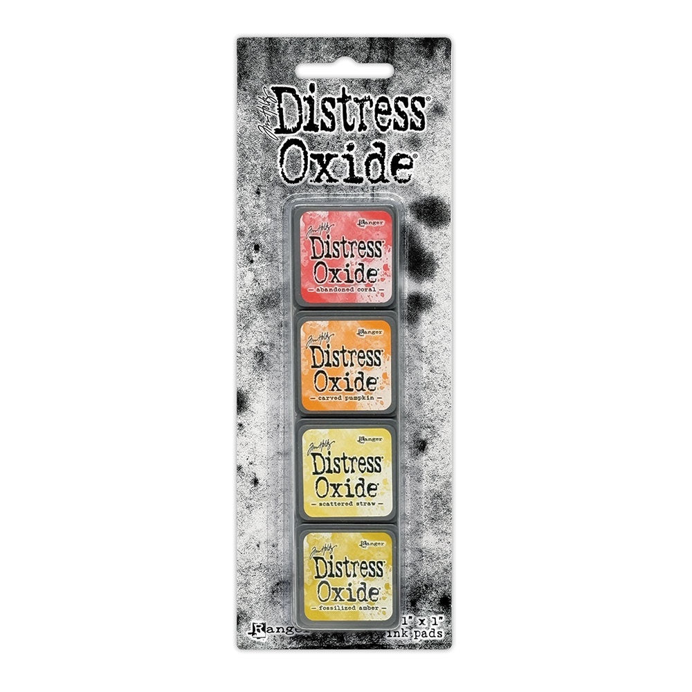 Tim Holtz Distress Mini Oxide Ink Pad Kit #14 Orange/Yellow