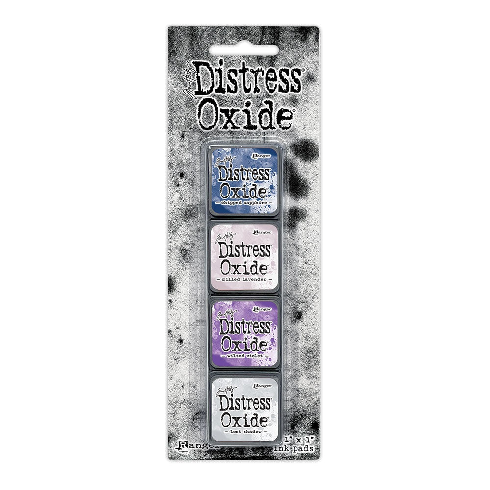Tim Holtz Distress Mini Oxide Ink Pad Kit #17 Purples