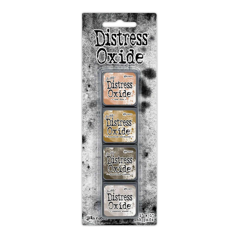 Tim Holtz Distress Mini Oxide Ink Pad Kit #18 Browns