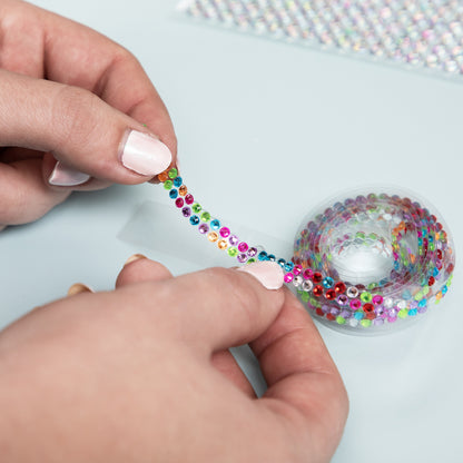 Jolee's Rhinestone Sticker Roll - Rainbow