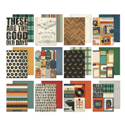 Simple Stories Paper Pad 6"X8" Rustic Legend
