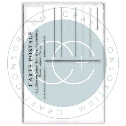 Craft Consortium The Collector Clear Stamp Set
