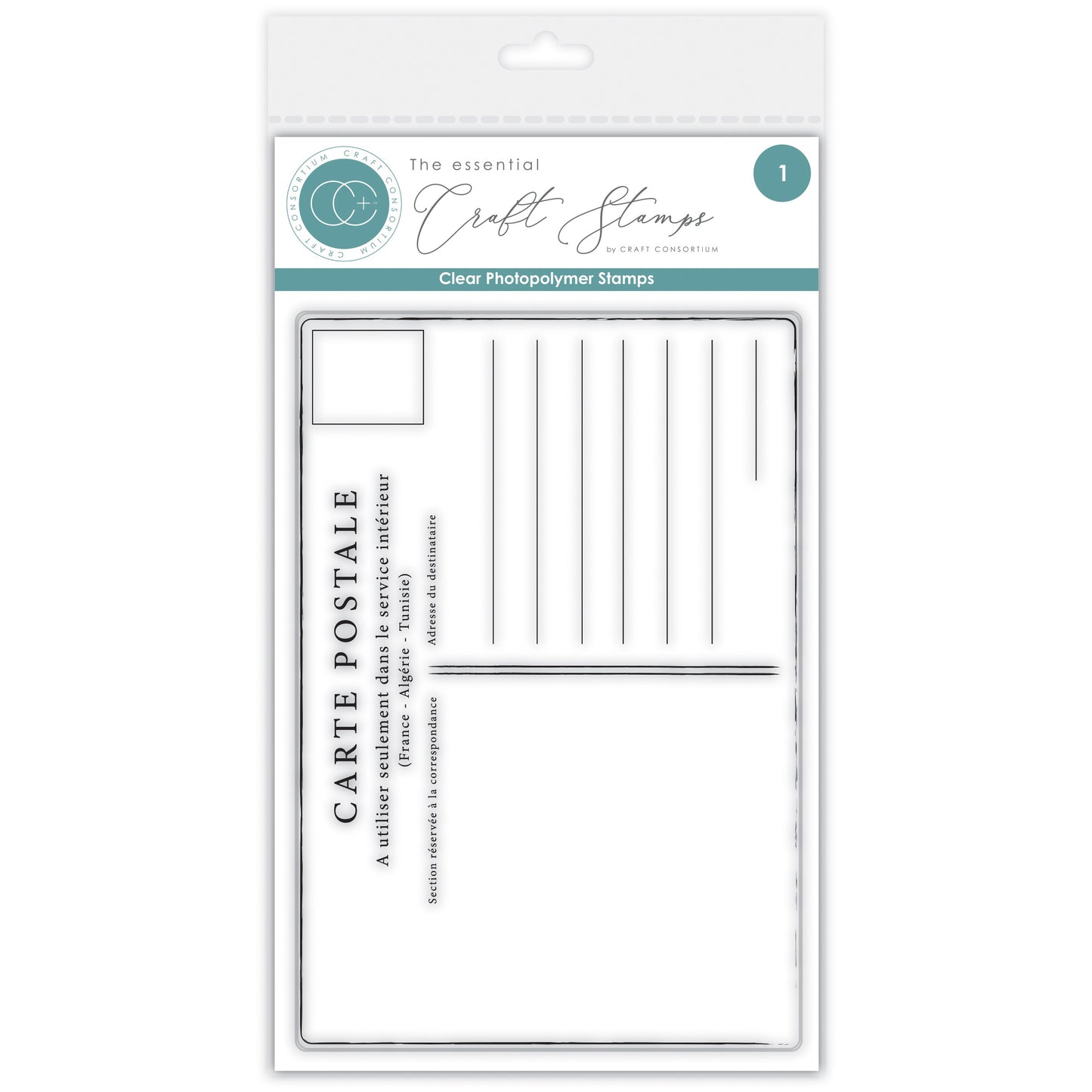 Craft Consortium The Collector Clear Stamp Set