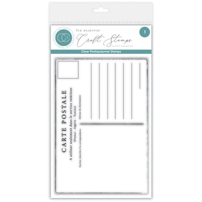 Craft Consortium The Collector Clear Stamp Set
