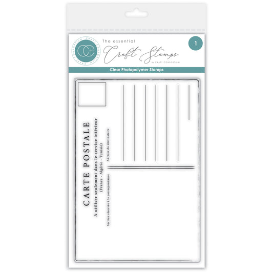 Craft Consortium The Collector Clear Stamp Set