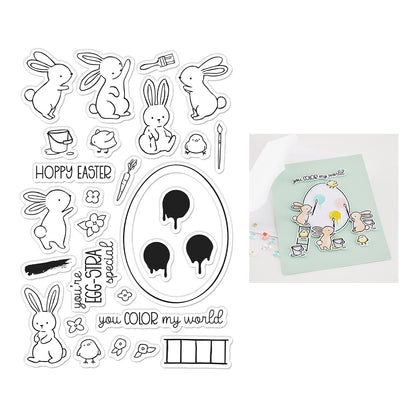 Hero Arts Clear Stamps 4"X6" Color My World