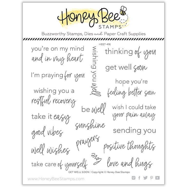 Get Well Soon - 6x6 Photopolymer Stamp Set