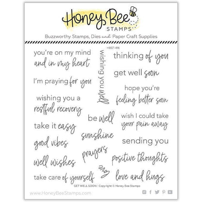 Get Well Soon - 6x6 Photopolymer Stamp Set