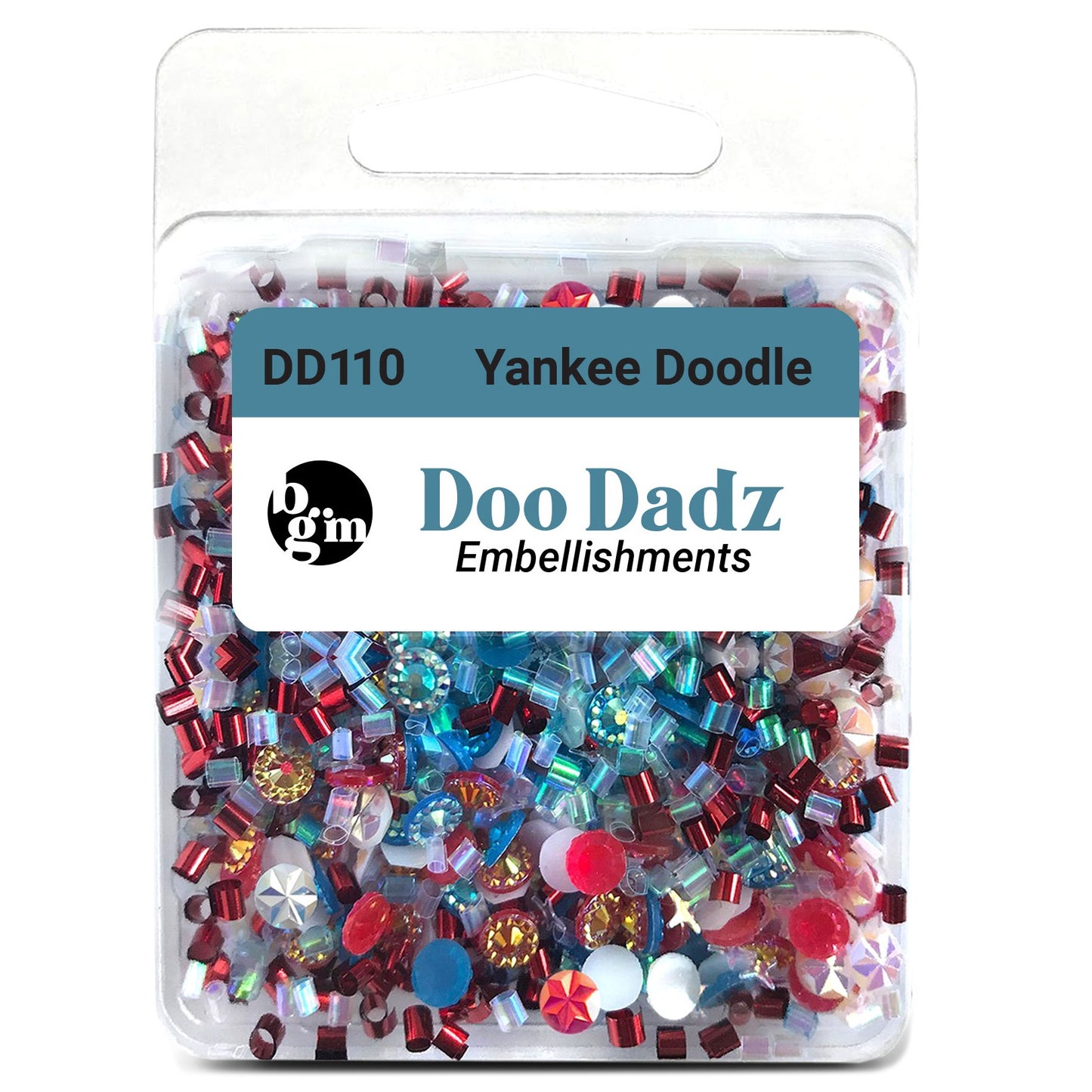 Buttons Galore Yankee Doodle Embellishments 10g