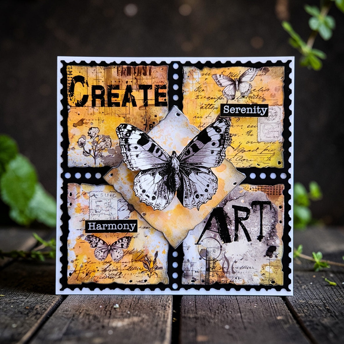AALL And Create Die Set Splintered Tiles AALL-DI-111
