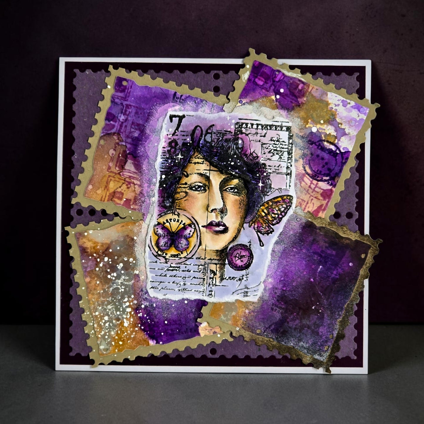 AALL And Create Die Set Splintered Tiles AALL-DI-111