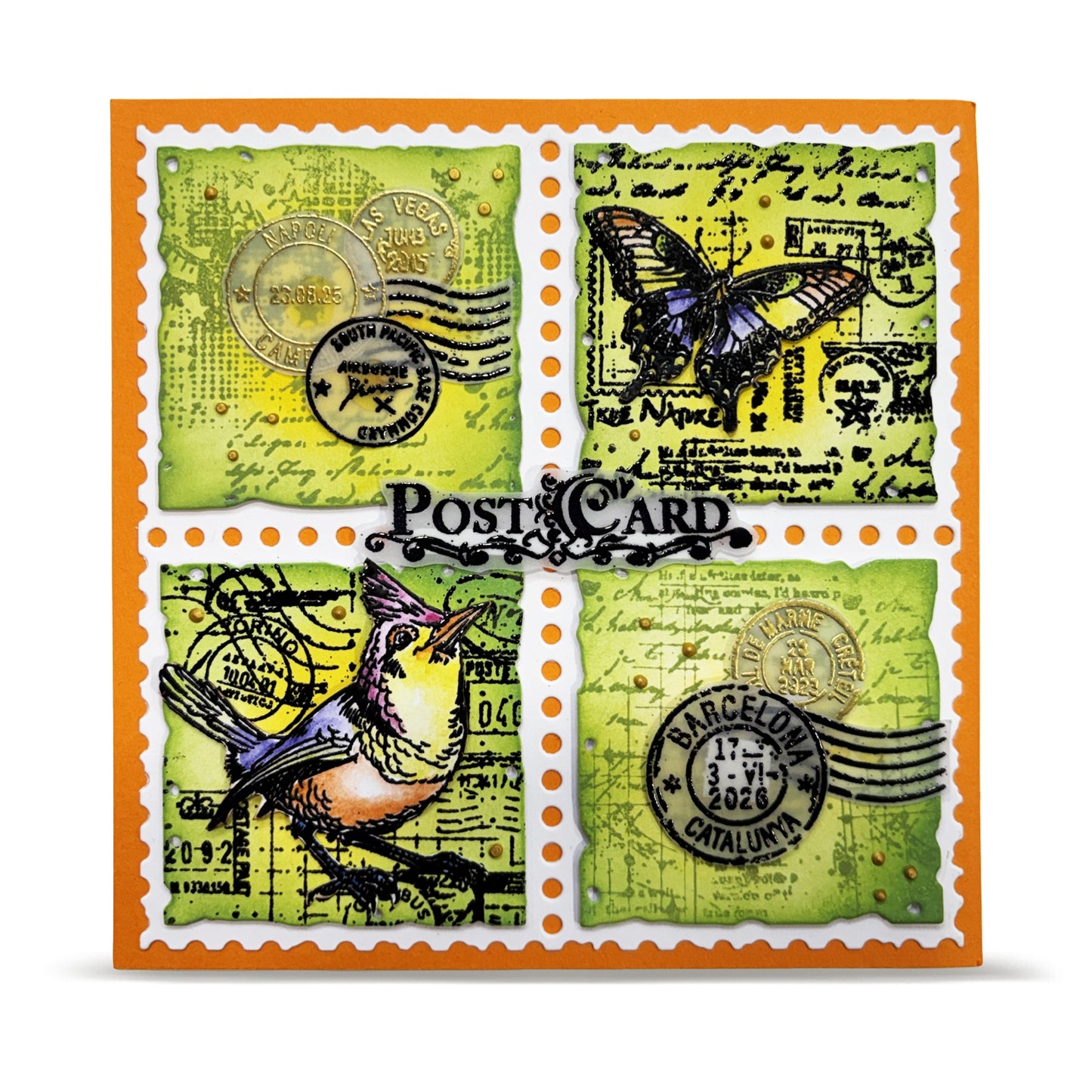 AALL And Create Die Set Splintered Tiles AALL-DI-111