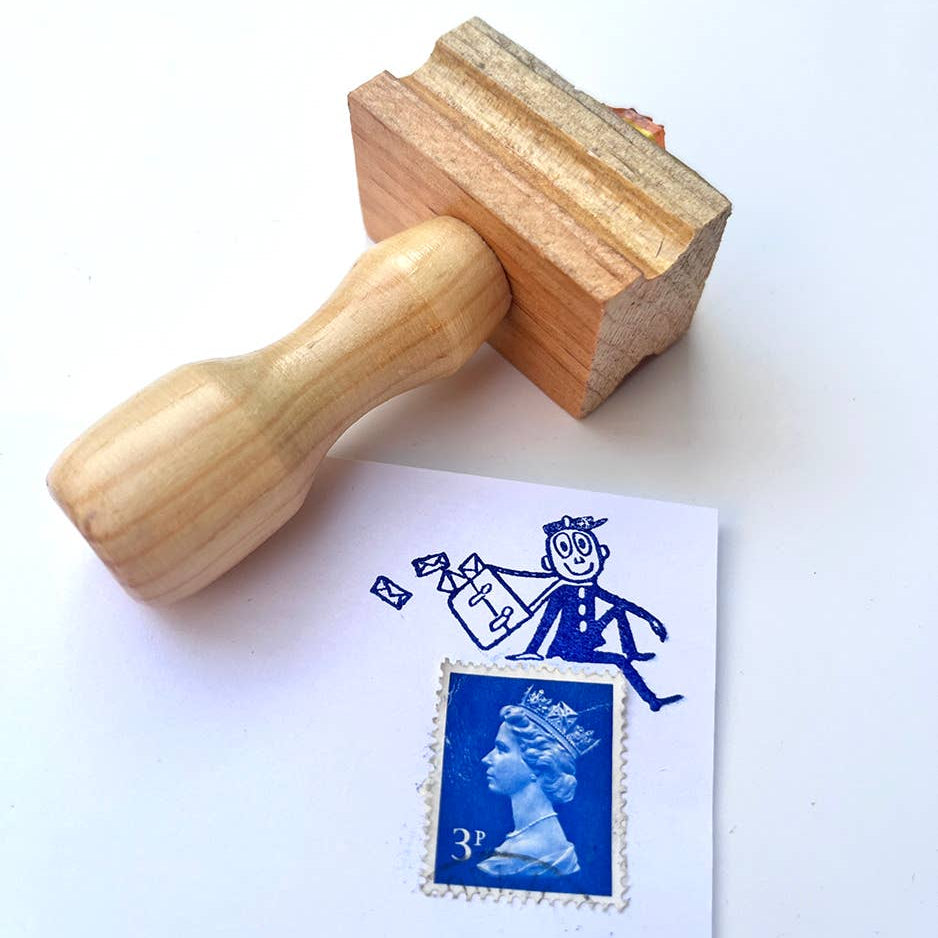 Mr Zip Sitting stamp