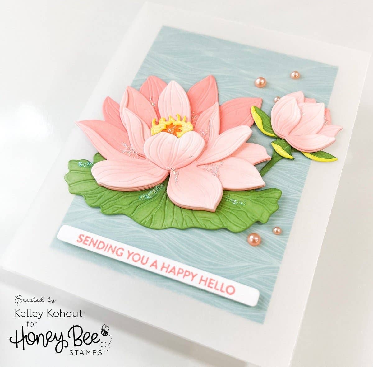 Hone Bee Stamps Mini Messages - 6x6 Photopolymer Stamp Set