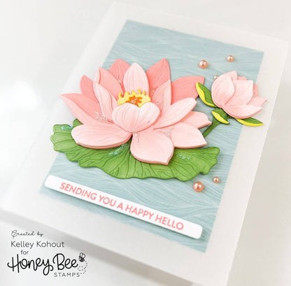 Hone Bee Stamps Mini Messages - 6x6 Photopolymer Stamp Set