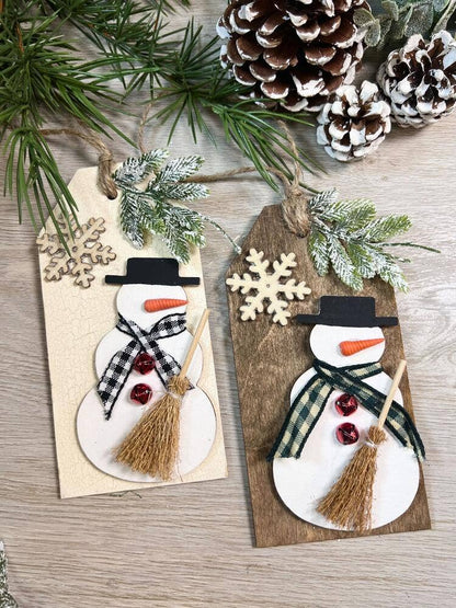 3" - Miniature Straw Brooms (Pack of 2)