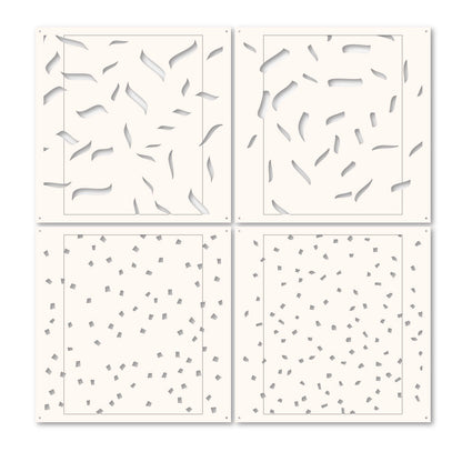 Memory Box 88632 Party Confetti Stencil Set