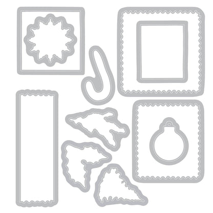 Sizzix Framelits Die & Stamp Set By 49 And Market 38/Pkg - Special Delivery