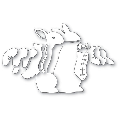 Memory Box 94733 Festive Bunny craft die