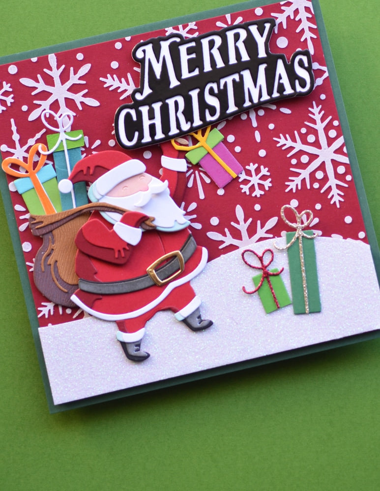 Memory Box 94737 Layered Festive Santa