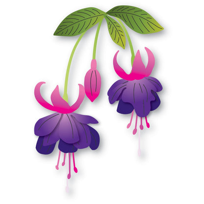 Memory Box 94785 Lavish Fuchsia Stem craft die