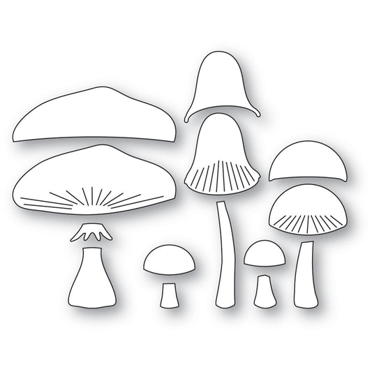 Memory Box 94818 Mysterious Mushrooms